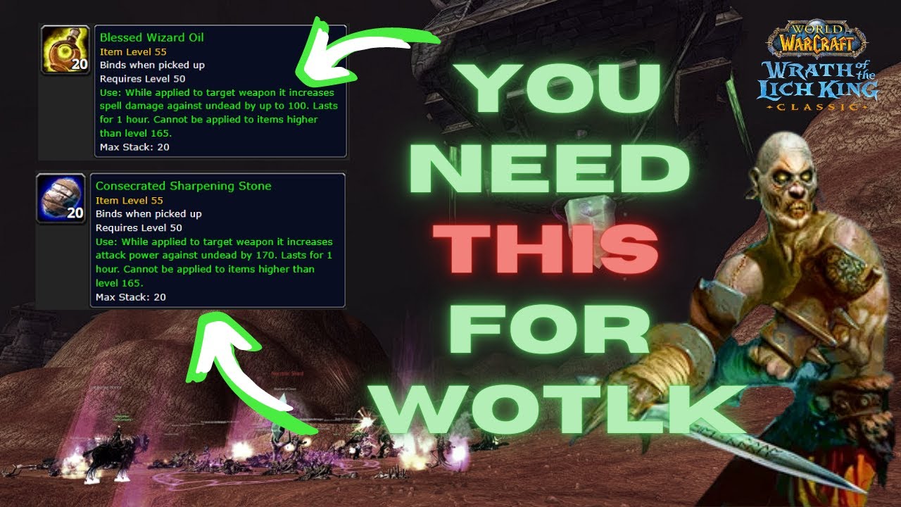 Level INSANELY Fast With These Items in Wrath Classic!