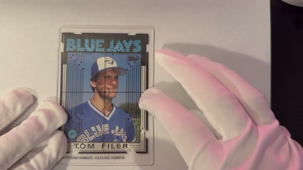 My first time grading baseball cards - search for PSA10