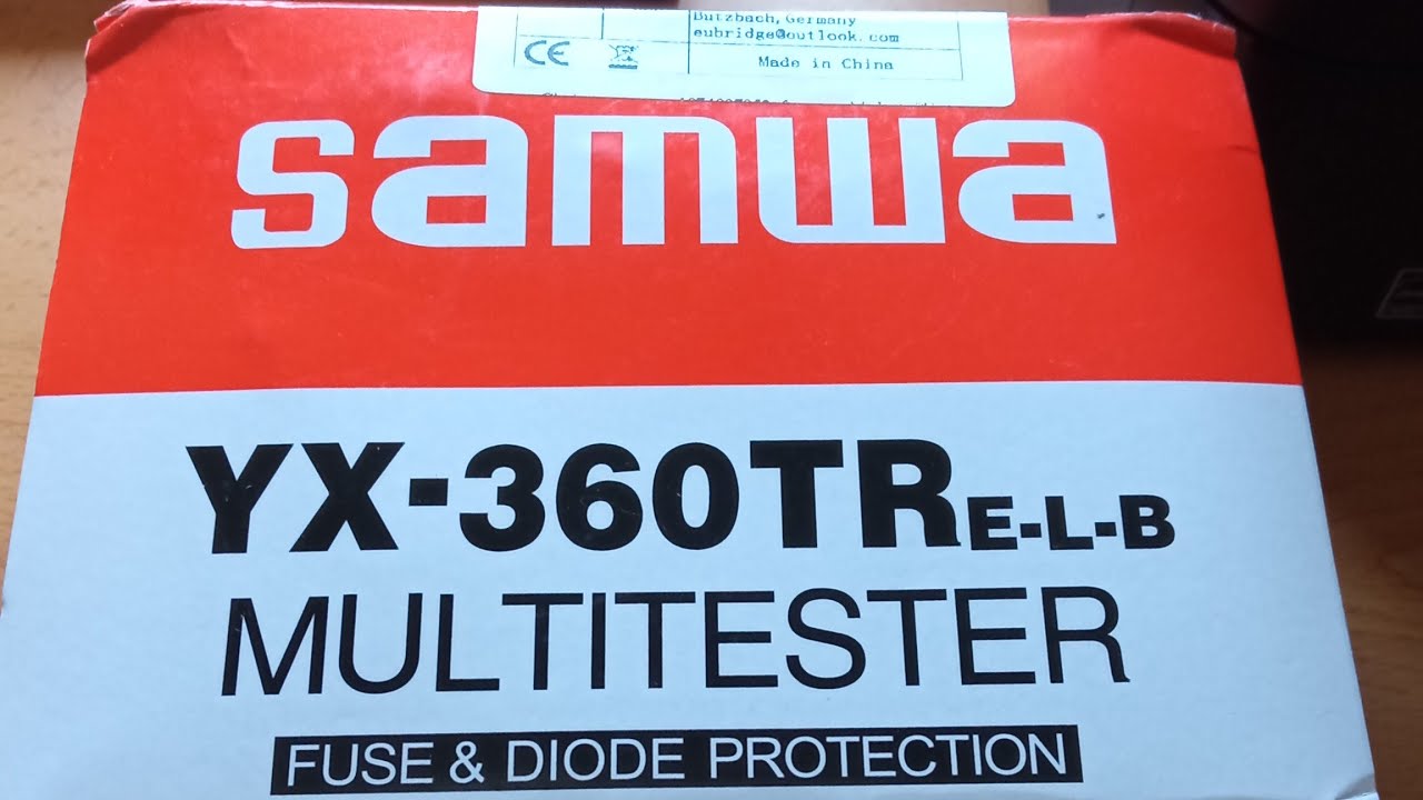Multimetro analógico Sanwa YX-360 TR.
