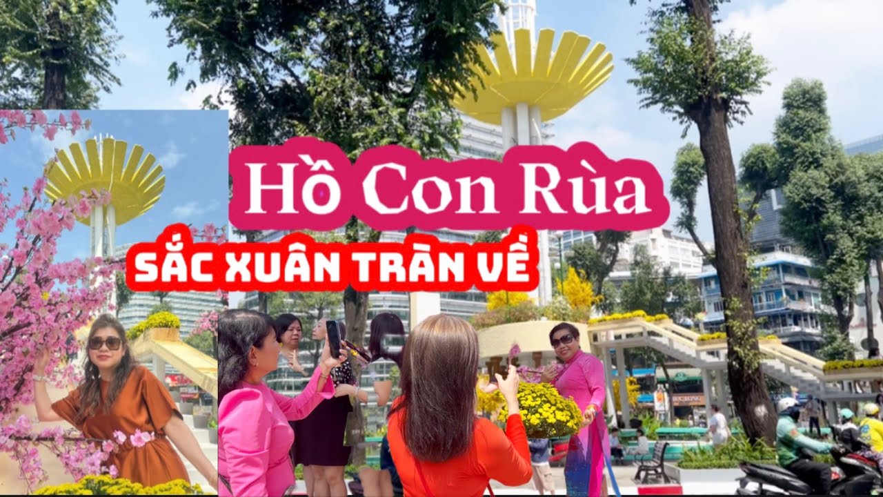 Cảnh Đẹp Tại HỒ CON RÙA Sự Đổi Mới Đầy Sắc Xuân #tap2 Đi Lựa Chọn Áo Đẹp Cho Con Gái Ở ANH QUỐC 