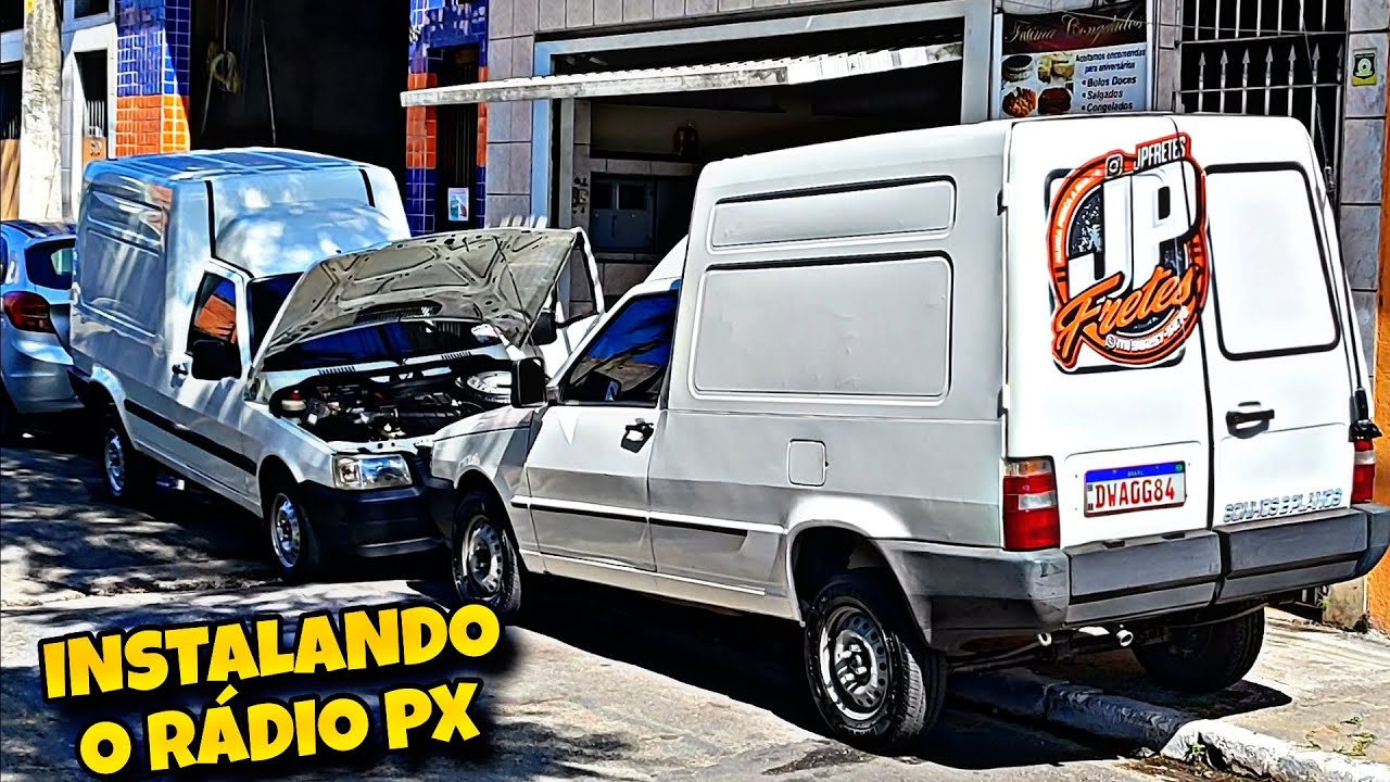INSTALANDO O RADIO PX NA FIORINO