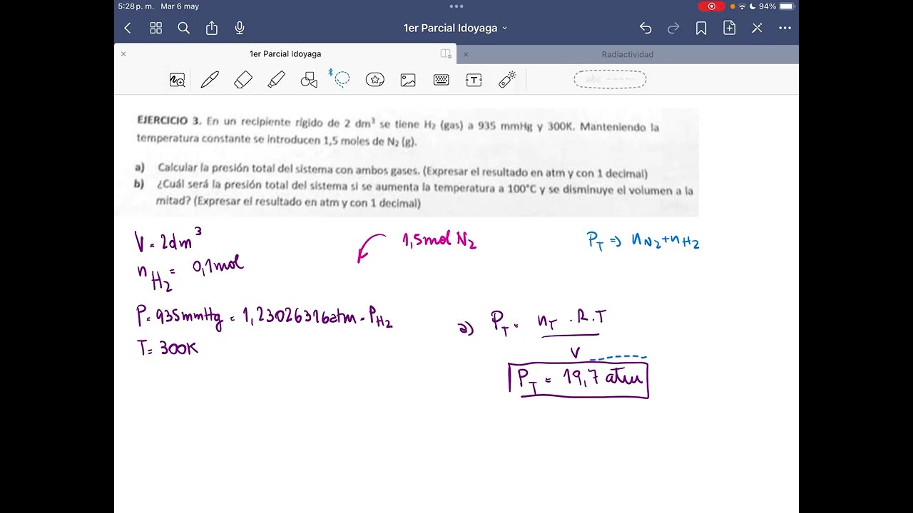Química CBC - IDOYAGA - 1er parcial