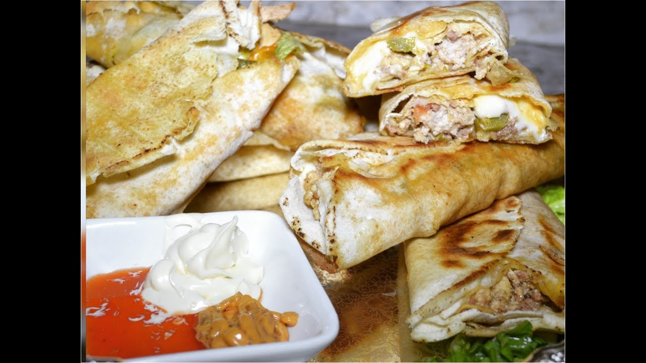 قولي وداعا لشوارما الشوارع🔴 وحضريها لعائلتك بدون ماكينة🌯 شوارما ميكس هااائلة ولذييذة جداا😍👌