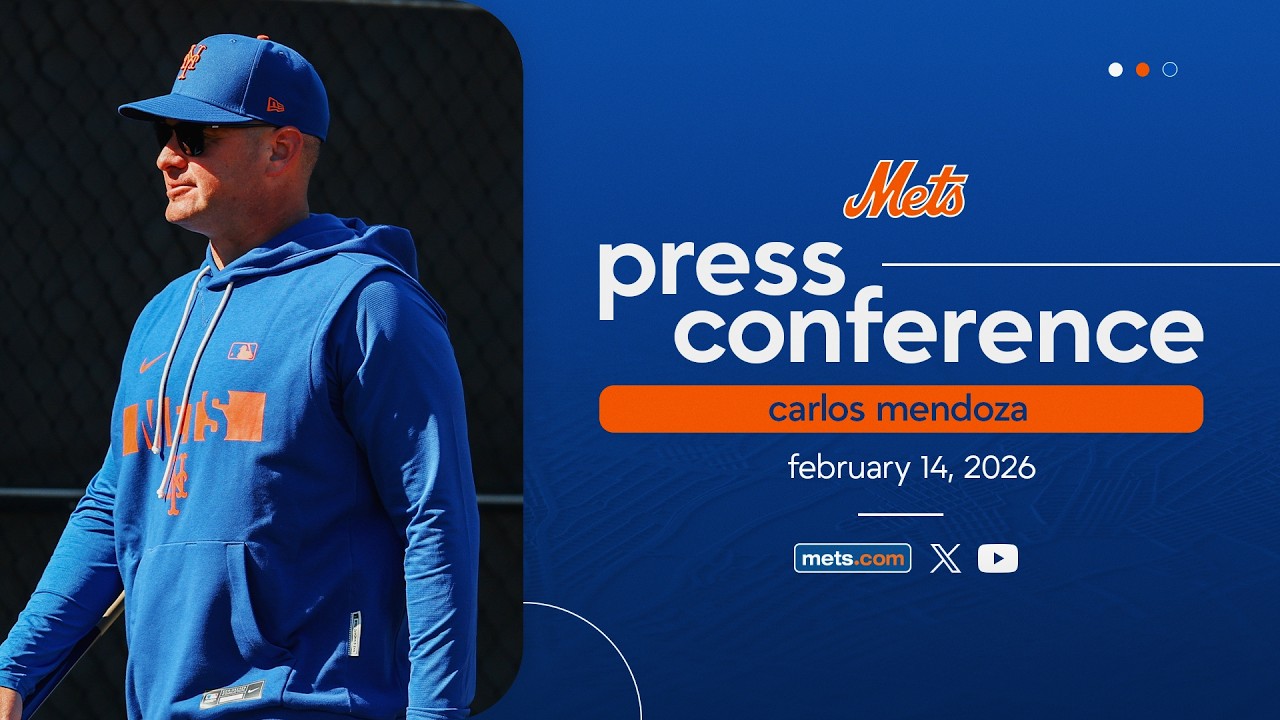 LIVE: Carlos Mendoza Spring Training Press Conference | February 14, 2026
