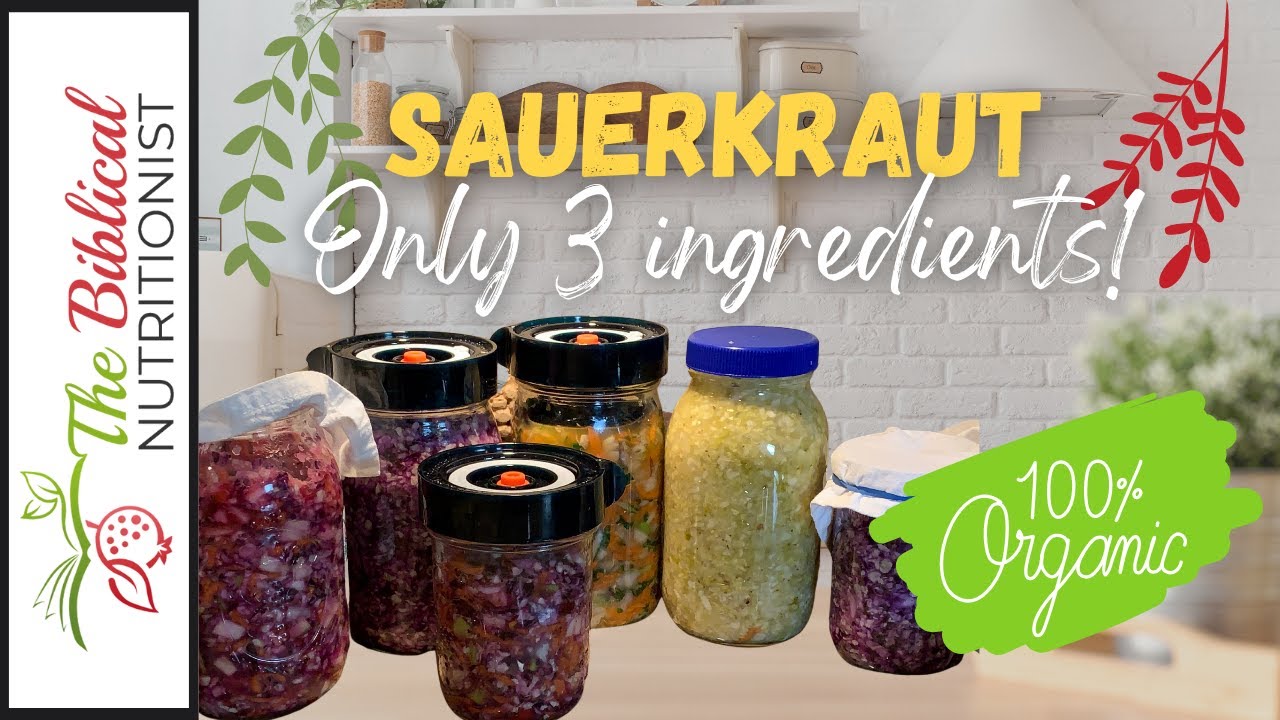 3-Ingredient Sauerkraut Recipe | Fight Virus & Boost Immune System