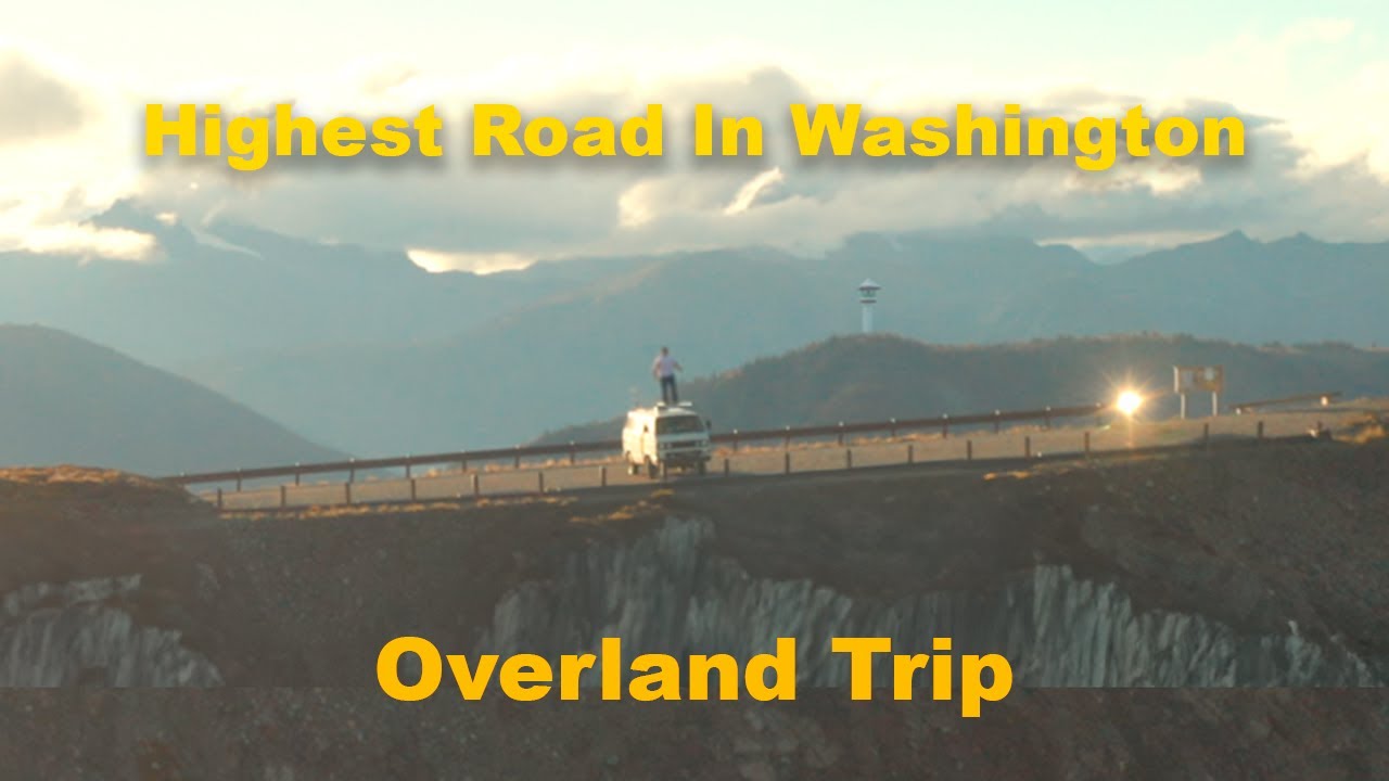 Taking my 38 Year Old Van Up The Highest Road In Washington - Hart's Pass