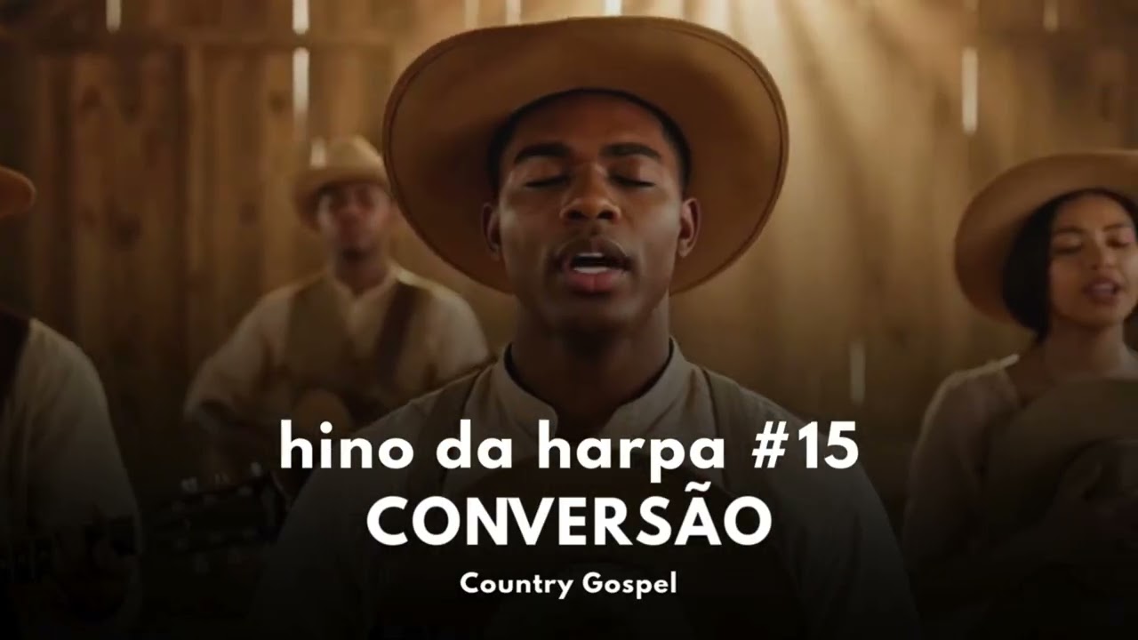 CONVERSÃO/ HINO DA HARPA #15 / COUNTRY GOSPEL #countrygospel