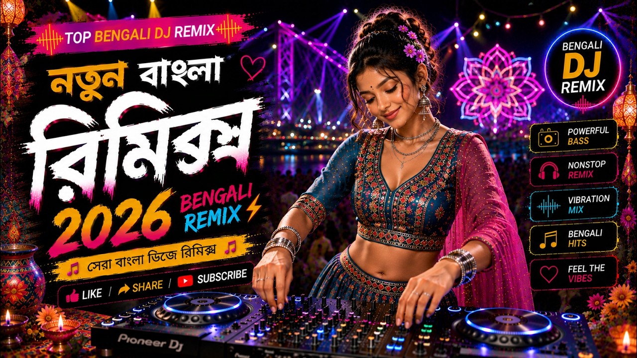 Bengali Remix Songs 2026 💥 Ultimate DJ Mix | Bass Boosted Dance Hits