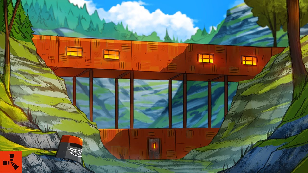 I Lived in a Hidden Bridge Base in Rust