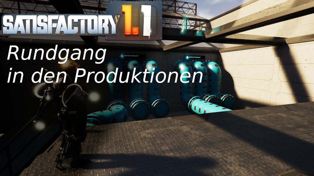 🔴 SATISFACTORY 1.1 | OHNE Worte ! | Rundgang | #Satisfactory #Livestream #SpaceLove