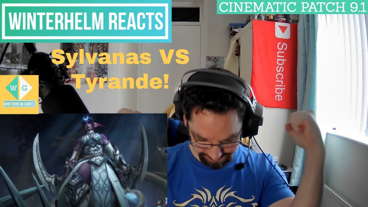Patch 9.1 Cinematic Sylvanas vs Tyrande REACTION | Chains of Domination | World of Warcraft