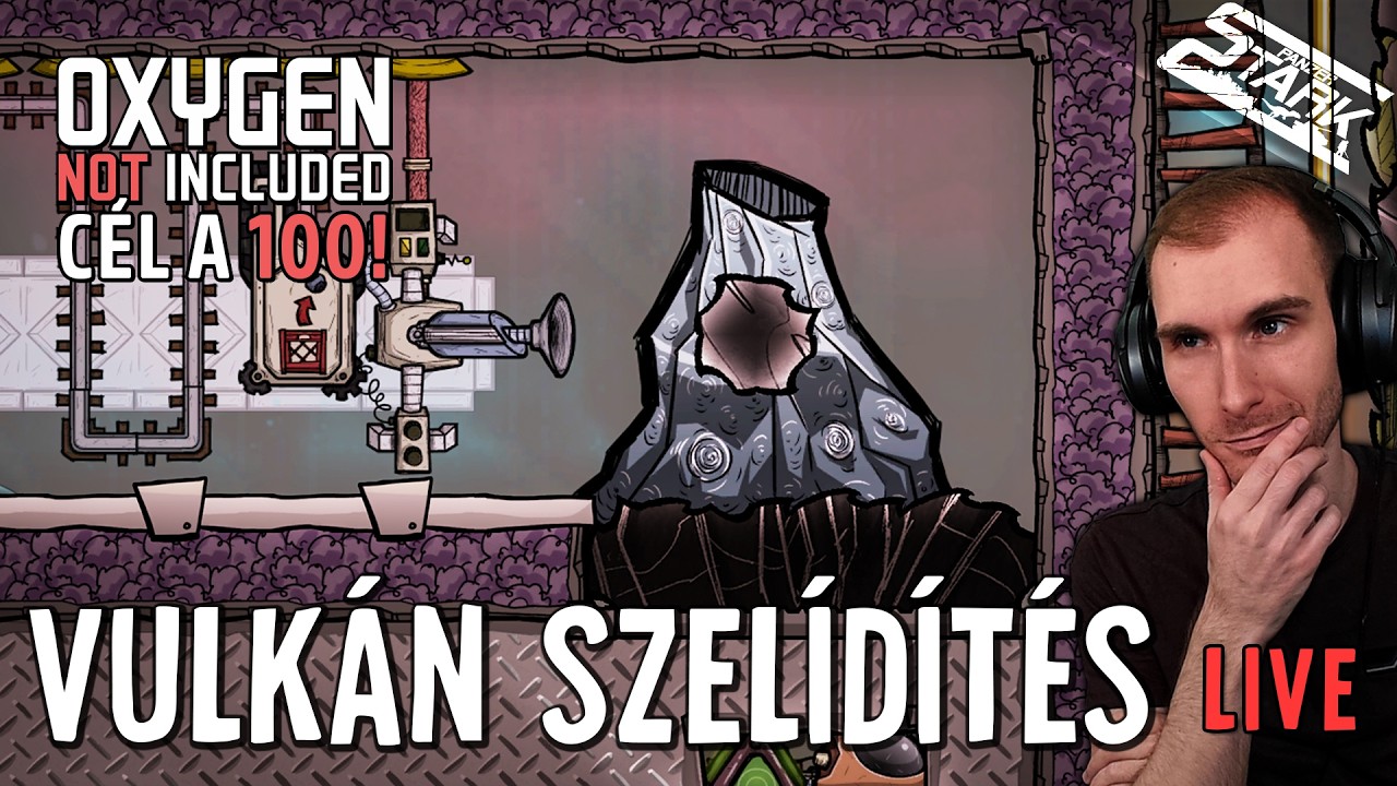 VULKÁN Szelídítés! Érc Begyűjtés & Hűtés - ONI: A Százak #10 - Stark LIVE