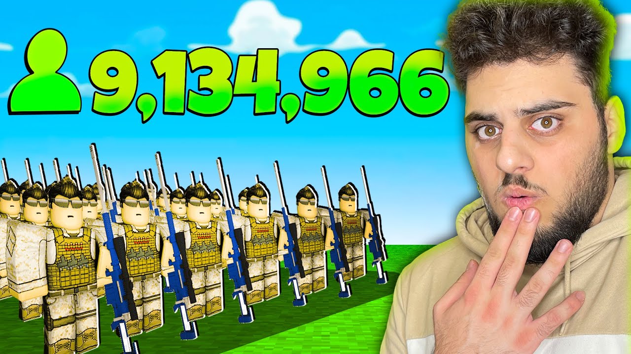 Ստեղծեցի իմ Բոտերի Բանակը Roblox-ում! Roblox Hayeren