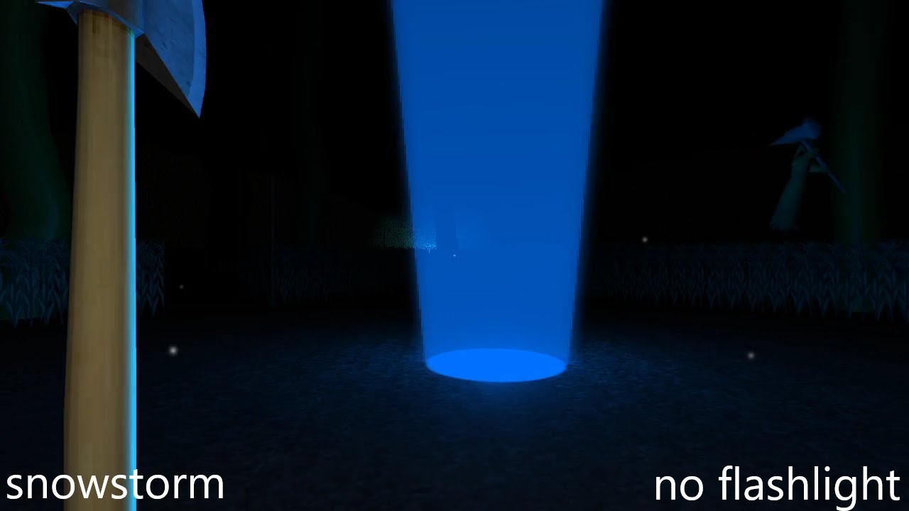 zardy's maze - snowstorm mod without flashlight