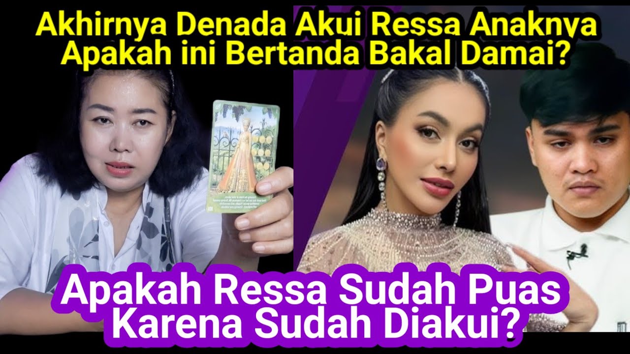 Denada akui jika Ressa anaknya, akan berakhir damaikah?