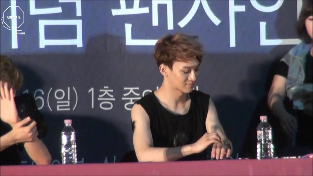 130616 인천팬싸 CHEN 종대 꼼지락꼼지락 꼬물꼬물 바쁜초두