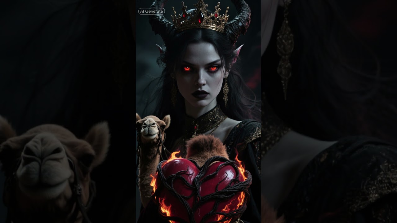 Gremory&mdash;demon duke and revealer of secrets.#Gremory #Demonology #Shorts #antichrist #darkmythology