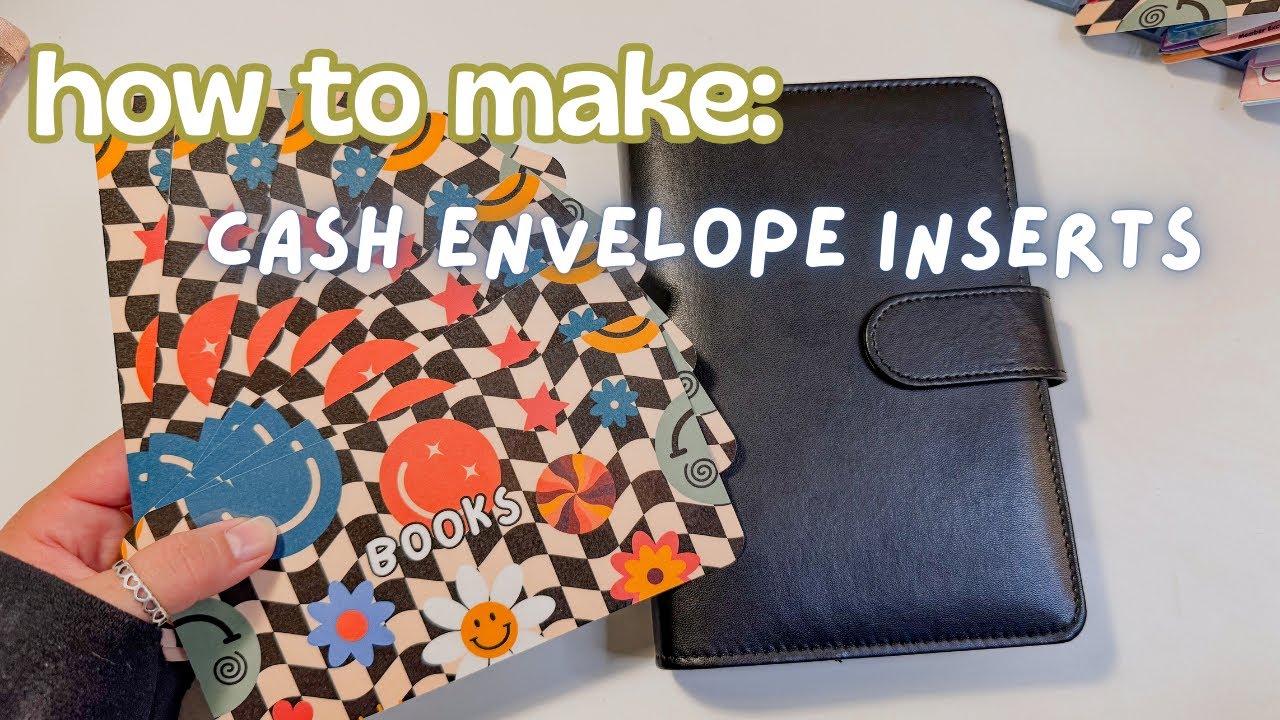 how to make cash envelope inserts | beginner friendly budget tutorial