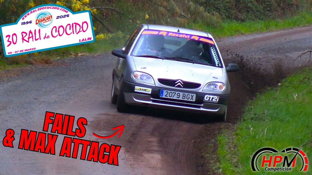 30º Rali Do Cocido 2026 - FAILS & MAX ATTACK