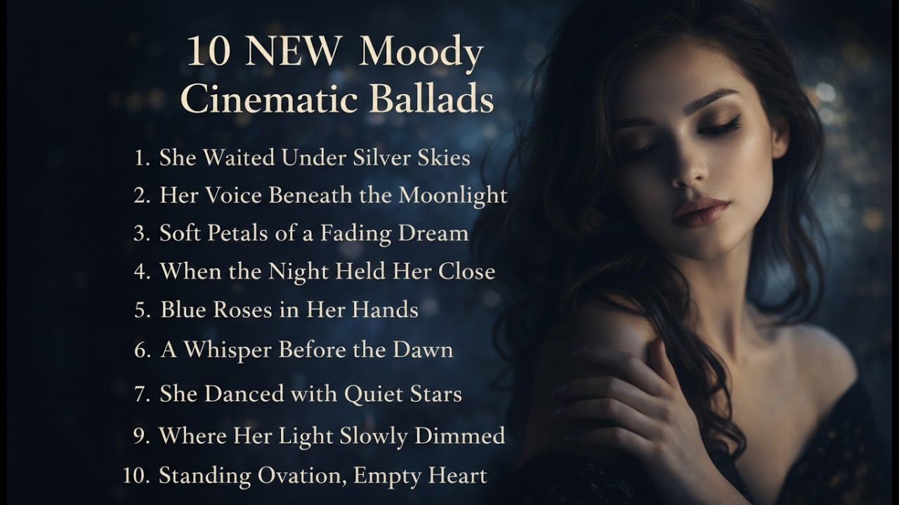 10 NEW Moody Cinematic Ballads | Female Vocal Pop & R&B Playlist #song #music