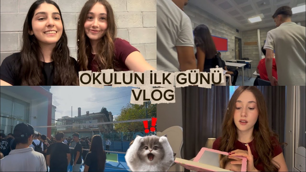OKULUN İLK GÜNÜ 📚 | sabah rutinim | Back To School ~ Simaliskoo
