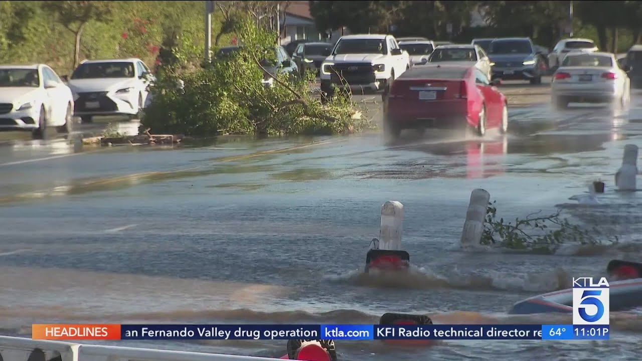 Thousands still without water in San Fernando Valley as repairs continue