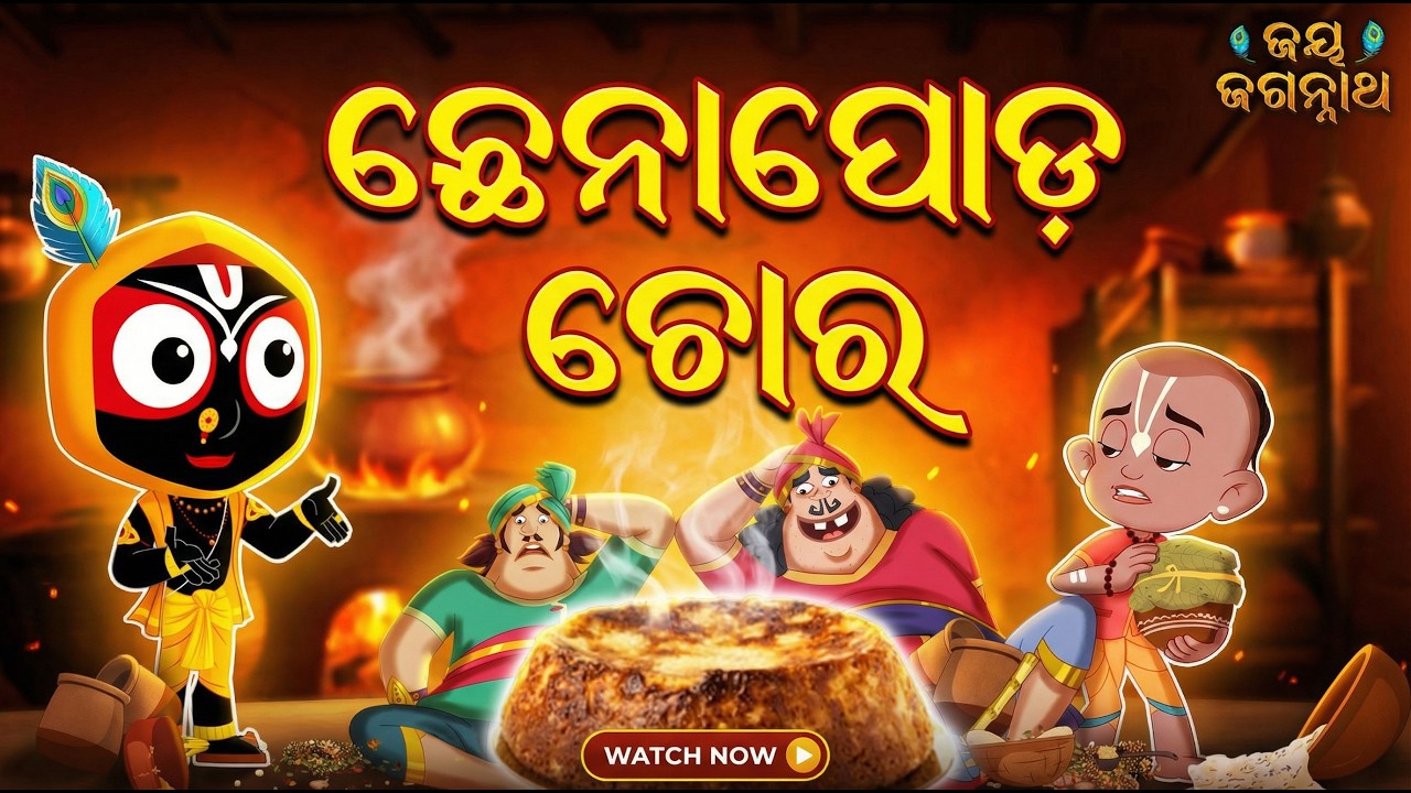 ଛେନାପୋଡ଼ ଚୋର | Jay Jagannath | Official Odia Animated Series | New Episode/EPISODE-023