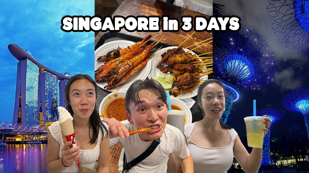 Singapore Travel Vlog 🇸🇬 | Street Food, Skyline Views & Hidden Gems
