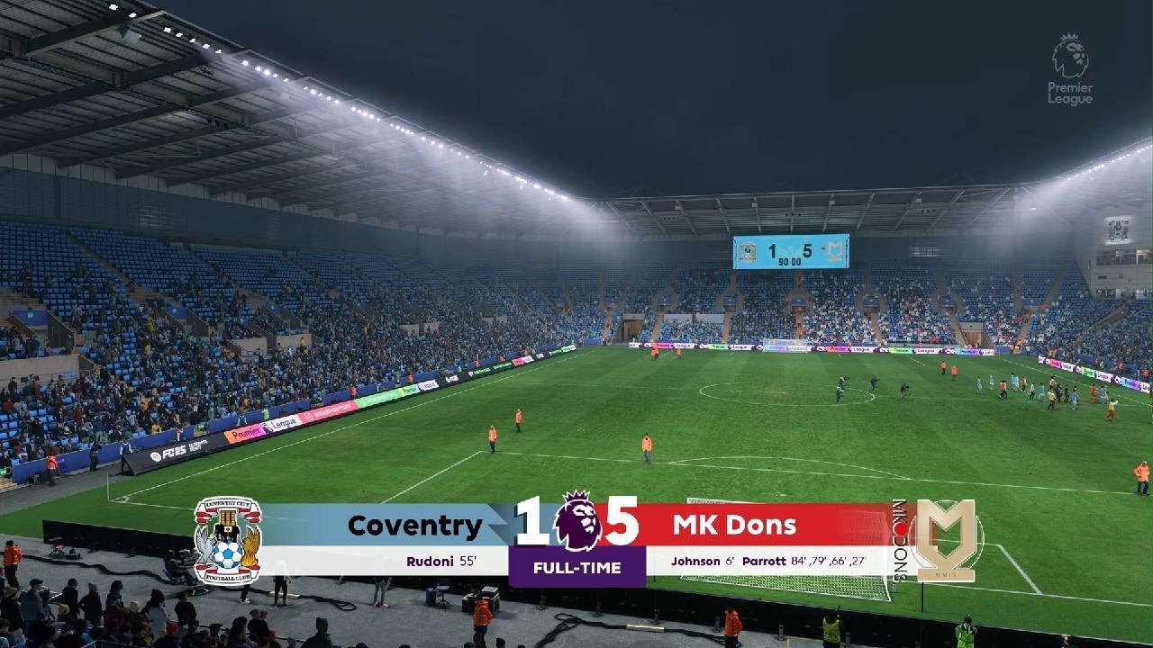 PLF Coventry City v MK Dons 14/1/26 2nd Half
