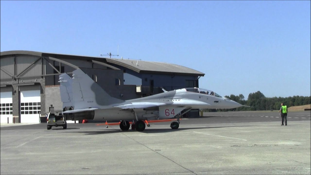Start-up of a Ukrainian MIG-29 UB 