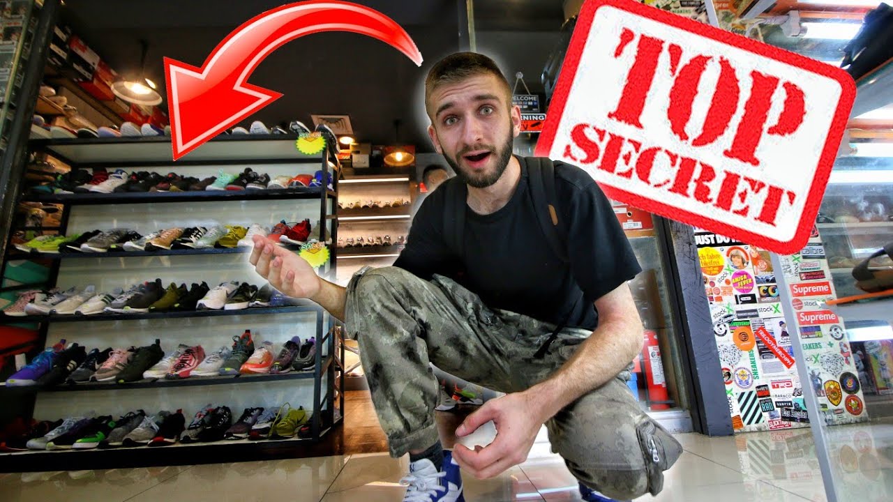 WOW 🤯 SECRET ASIAN SNEAKER STORE found in a PHILIPPINES UNDERGROUND MALL!