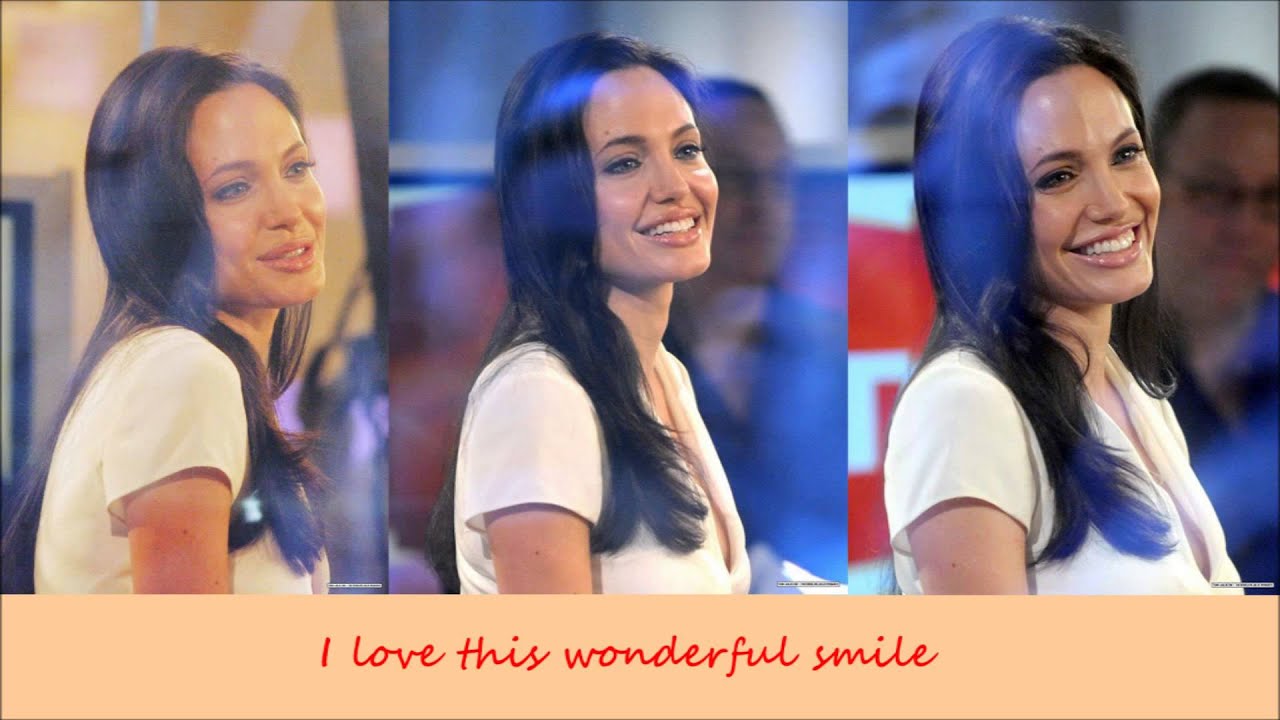 Angelina Jolie - Most beautiful smile in the world