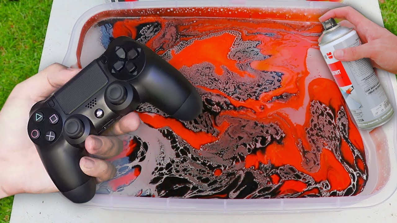 Customize your PS4 CONTROLLER with HYDRO DIPPING