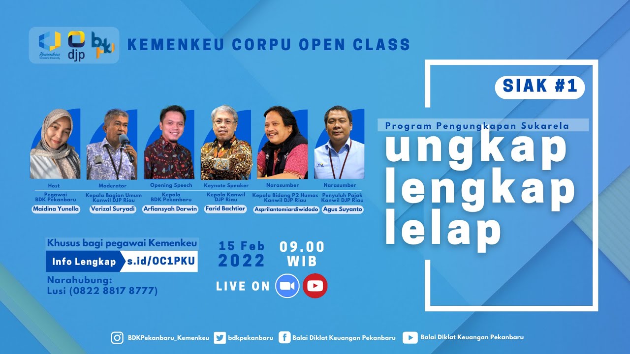Program Pengungkapan Sukarela : Ungkap, Lengkap, Lelap