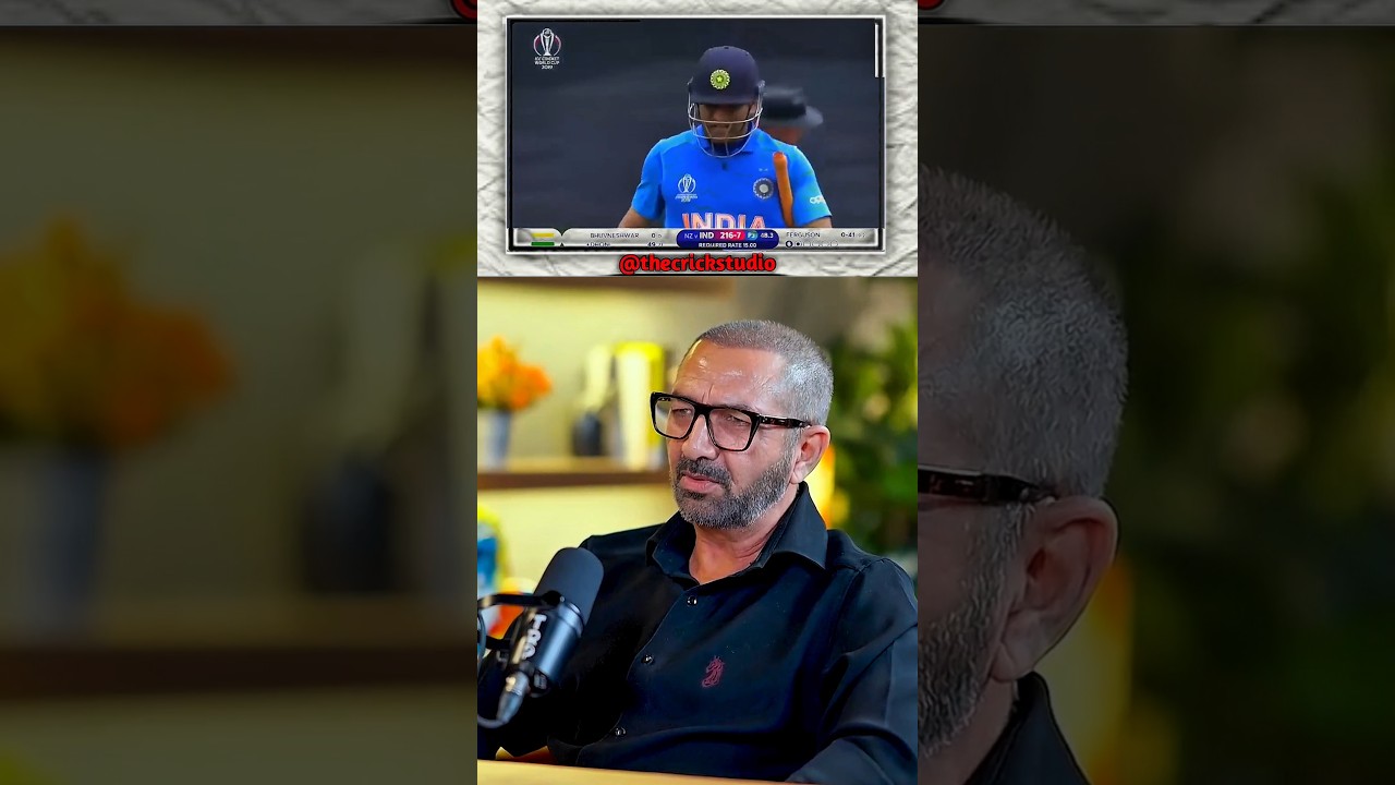 why dhoni played slow in 2019 word cup semi-final IN vs NZ🤡