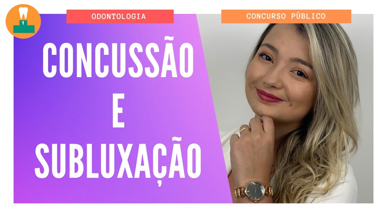 CONCUSSÃO E SUBLUXAÇÃO