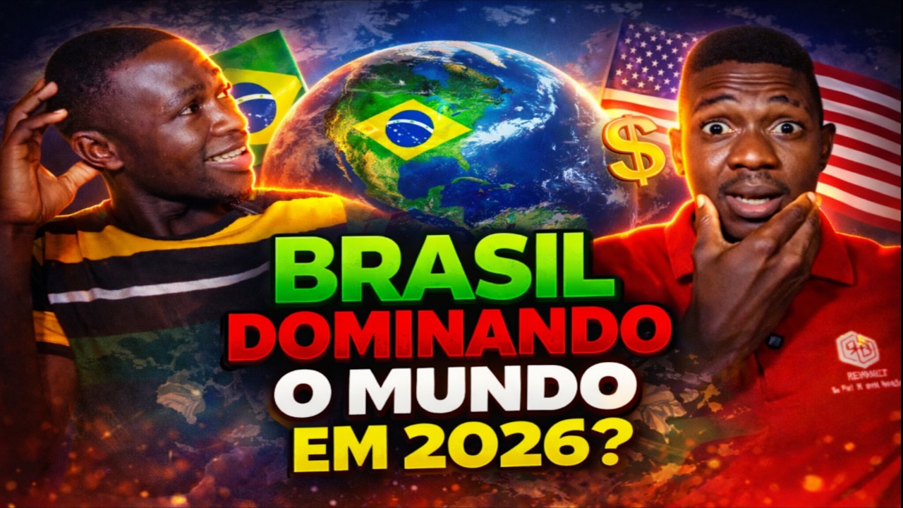 Brasil 🇧🇷 Gigante americana actualizado 2026: A Nova Potência Mundial | REAÇÃO 