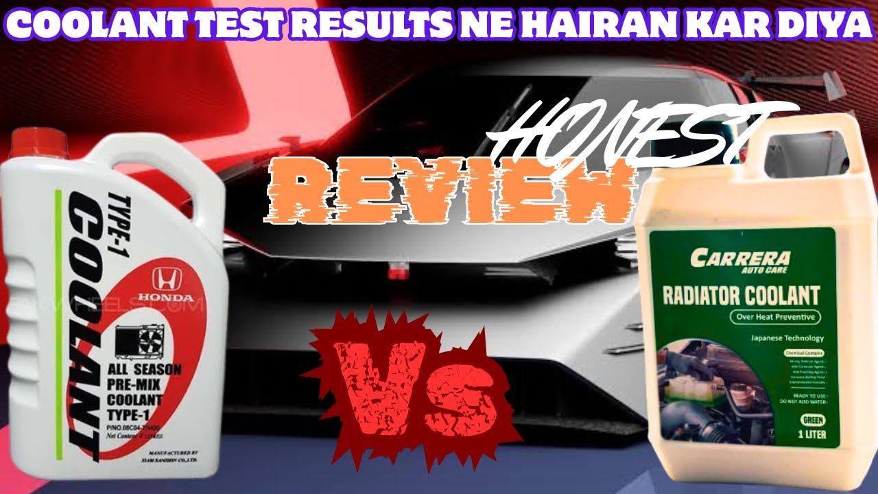 Is video mein hum do mashhoor coolant ka muqabla kar rahe hain taake pata chale ke ap liye behtar ha
