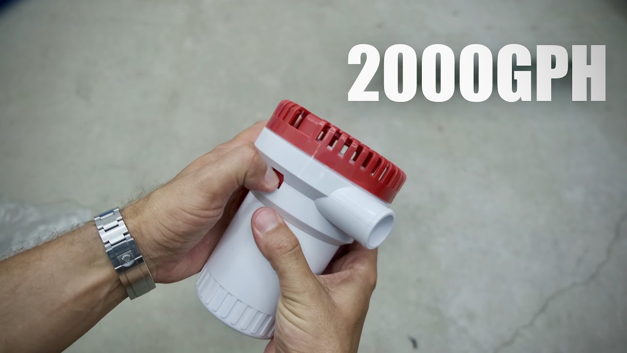 2000GPH bilge pump
