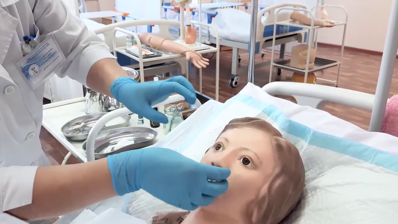 Ауыр халдегі науқастың мұрын қуысының күтімі