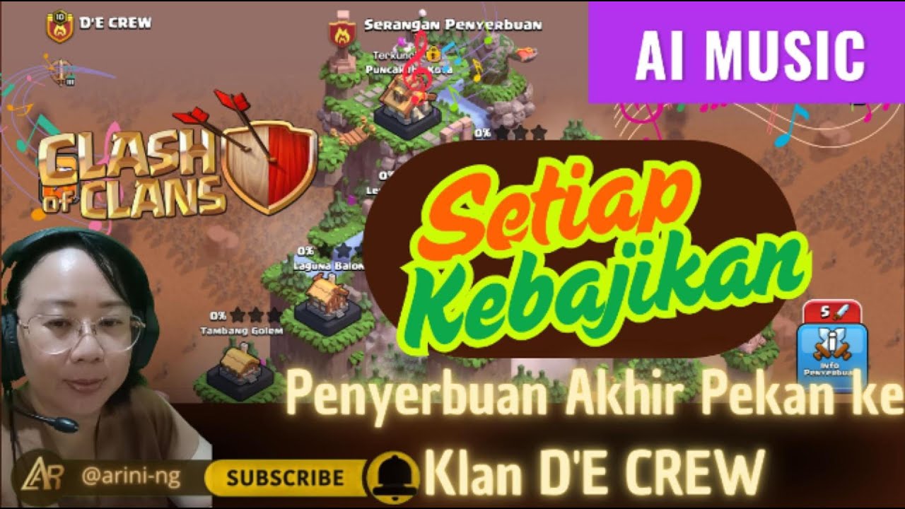 Every Virtue, OST Weekend Raid to D'E CREW | Clash of Clans