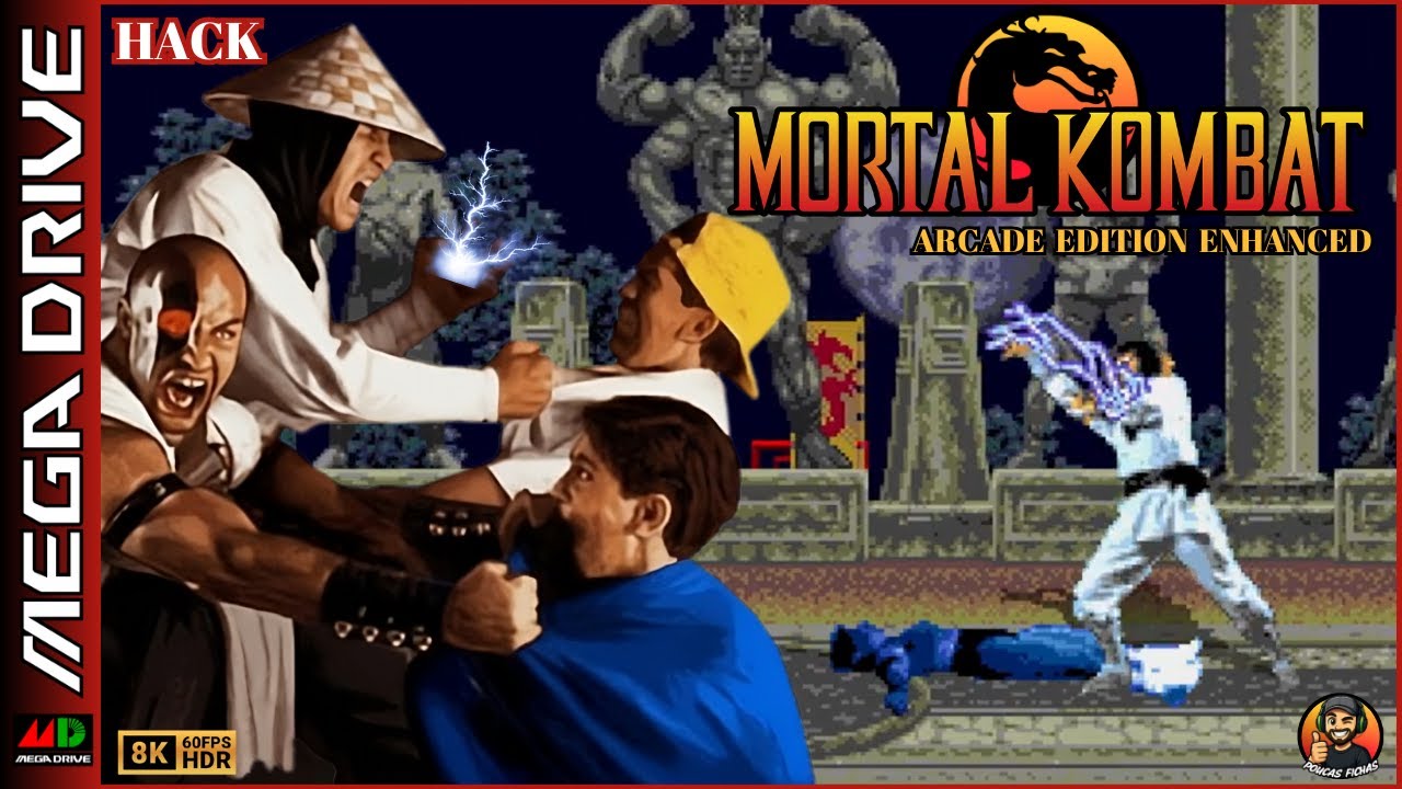 ✅ MORTAL KOMBAT ARCADE EDITION ENHANCED ( SEGA GENESIS | HACK | 2025 ) VERY HARD - 4K HD 60 FPS 🔴