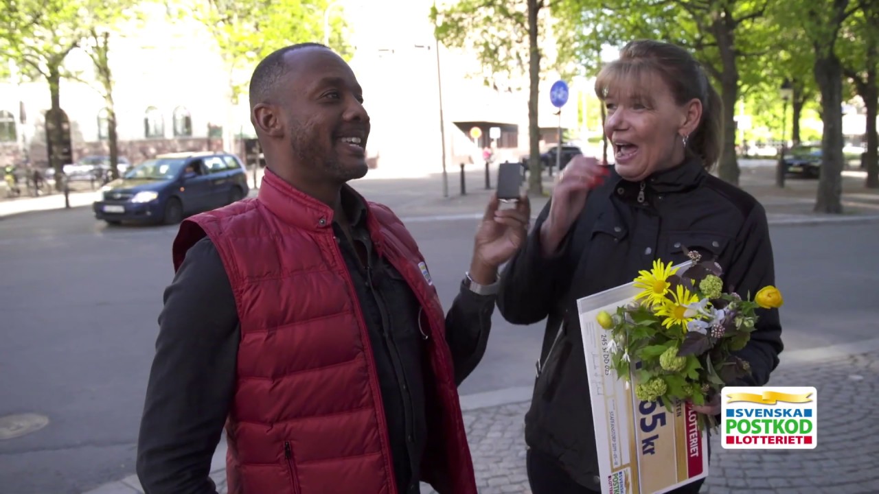 Putte prankar bilvinnaren från Staffanstorp - Postkodlotteriet