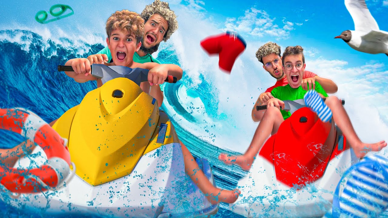 4 FRÈRES SUR DES JET-SKIS POUR LA PREMIÈRE FOIS DE LEUR VIE.. EN TURQUIE ! Ep3