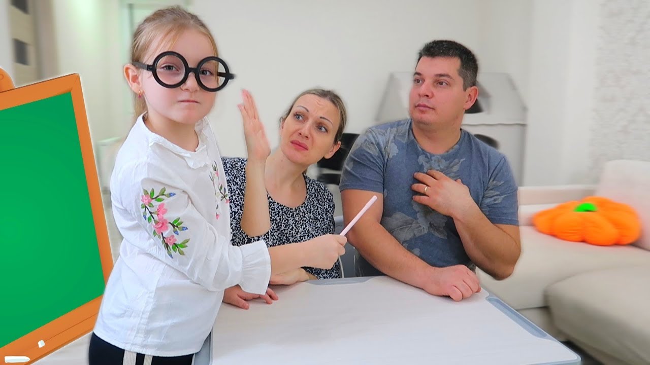 Tata si mama Nu Stiu Nimic! Sofia VREA sa Fie PROFESOARA