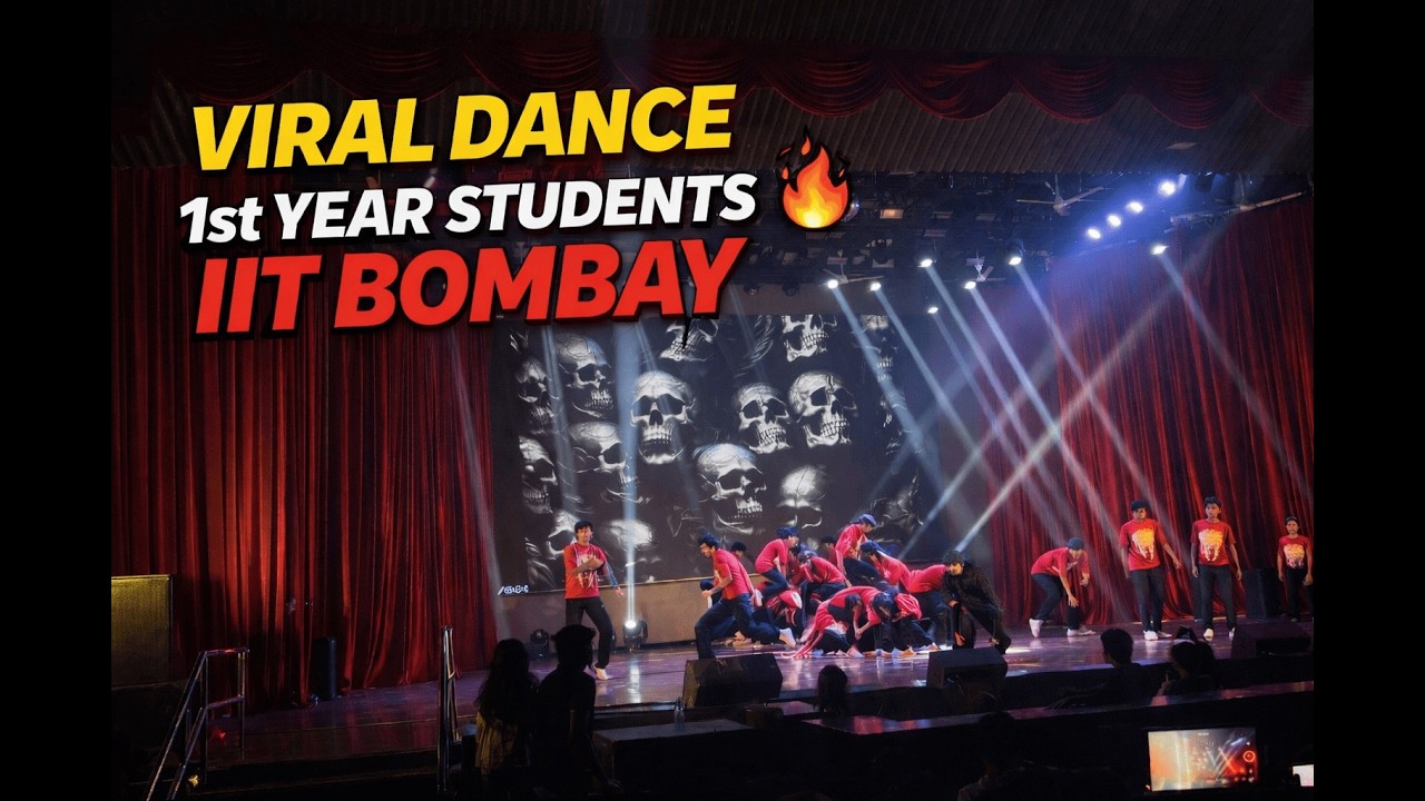 Viral Dance Perfomance | Freshers 🔥IIT Bombay📍