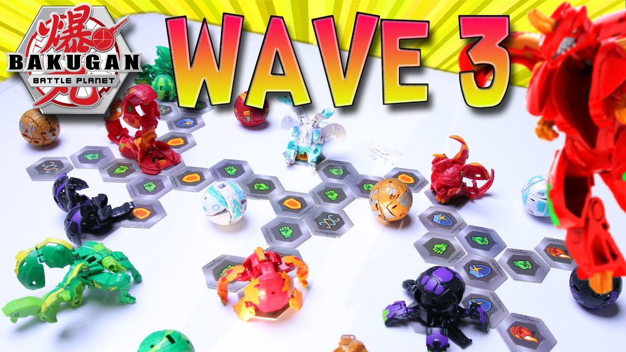 WAVE 3 Bakugan Battle Planet Unboxing