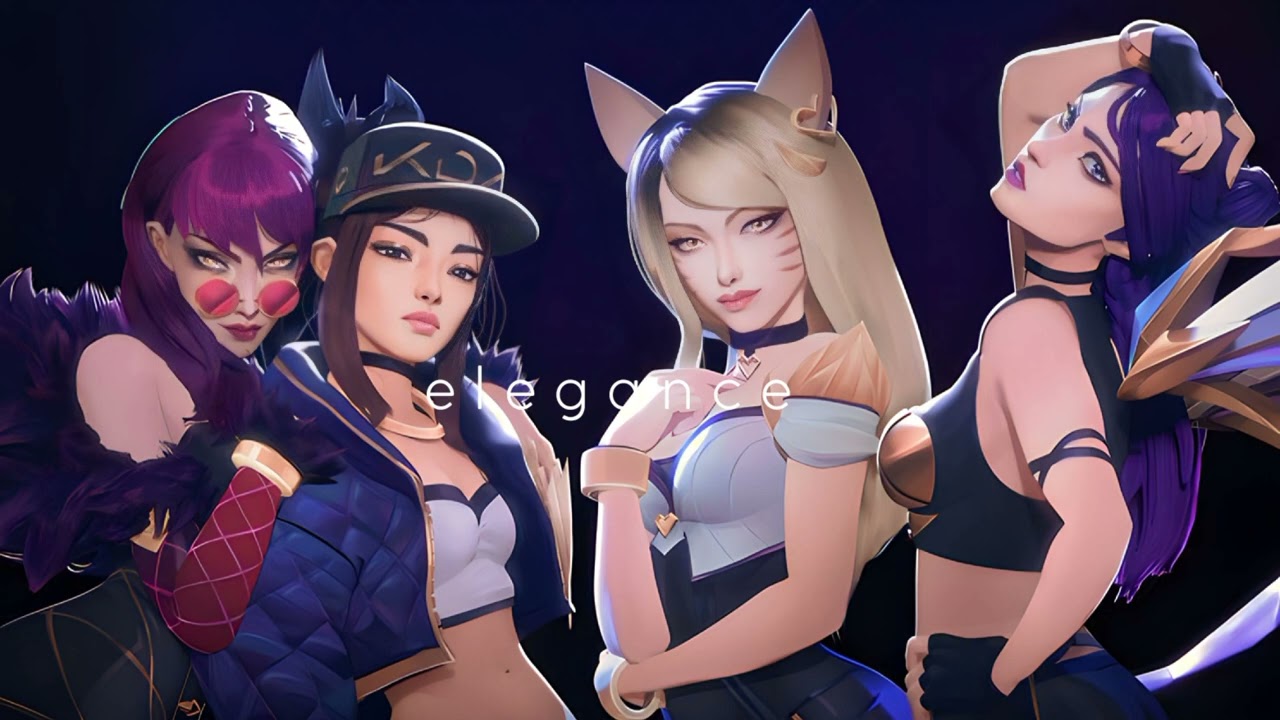k/da  ─  pop/stars ﹙sped up﹚