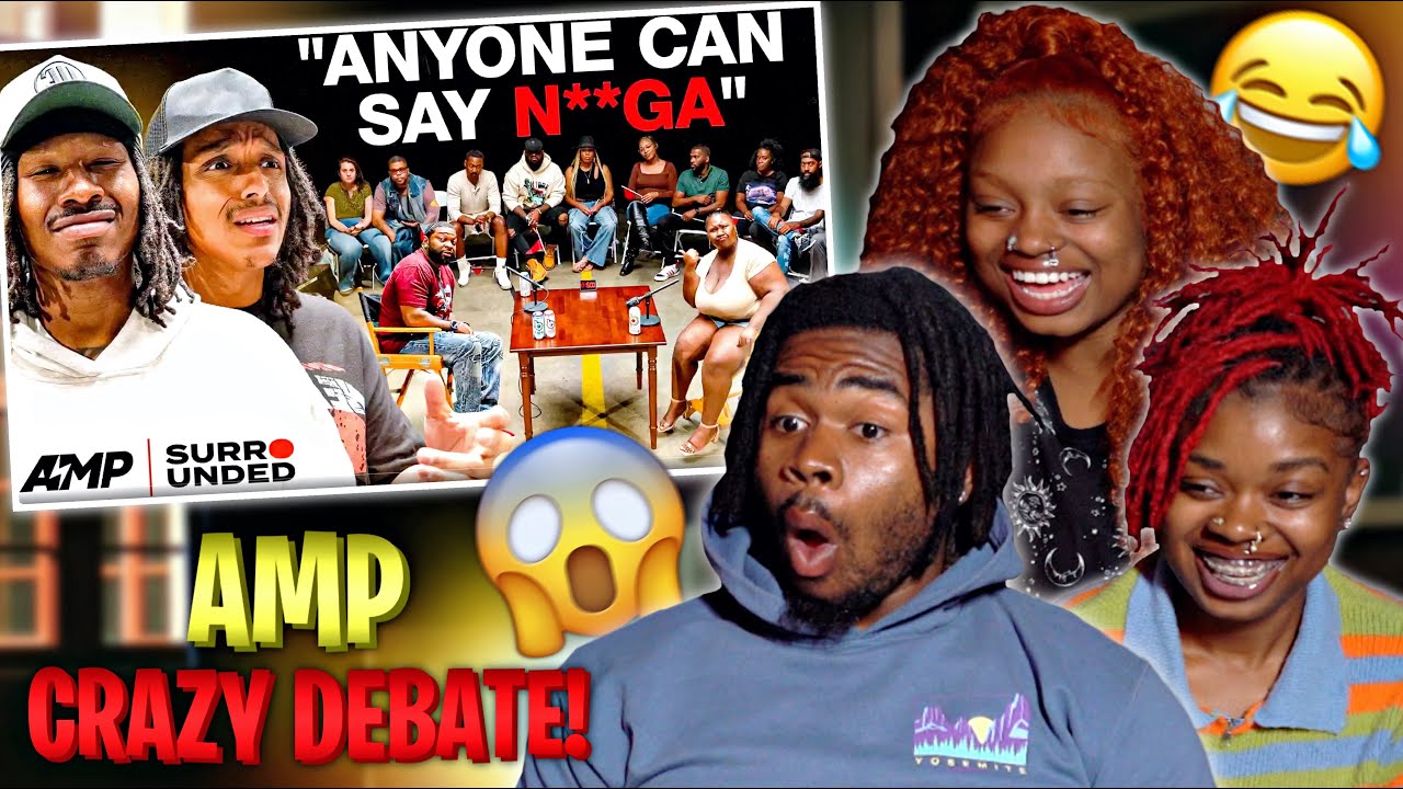 AMP DEBATE ON WHO CAN SAY ***** ?! | REACTION