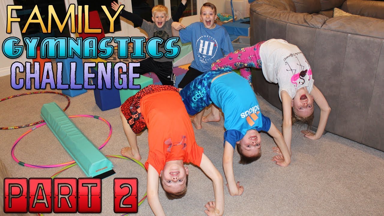 Family Obstacle Course Challenge Part 2
